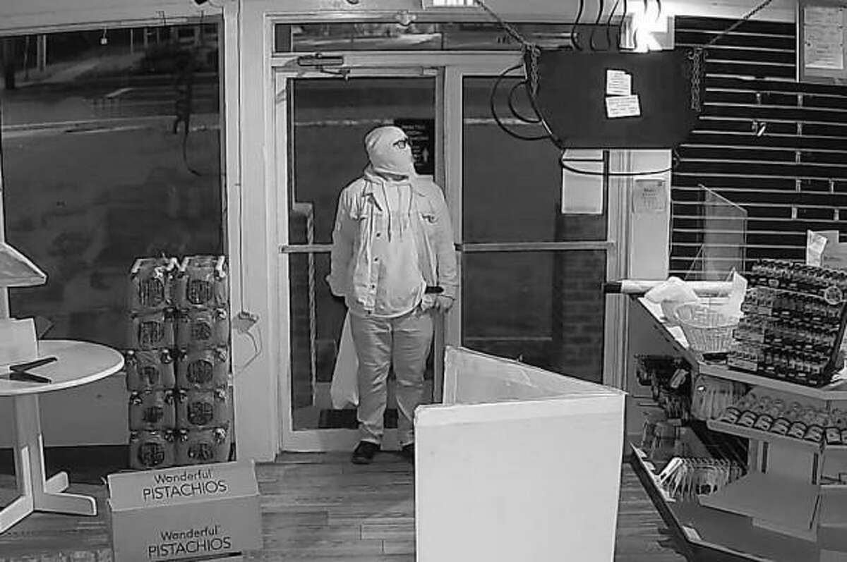 Milford police are seeking identifying information for the suspect in a November burglary of the Sip and Dip convenience store on Bridgeport Ave.
