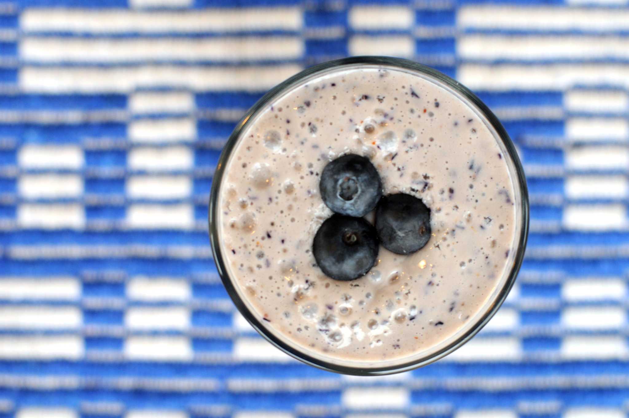 Recipe: Dairy-Free Blueberry Tofu Smoothie