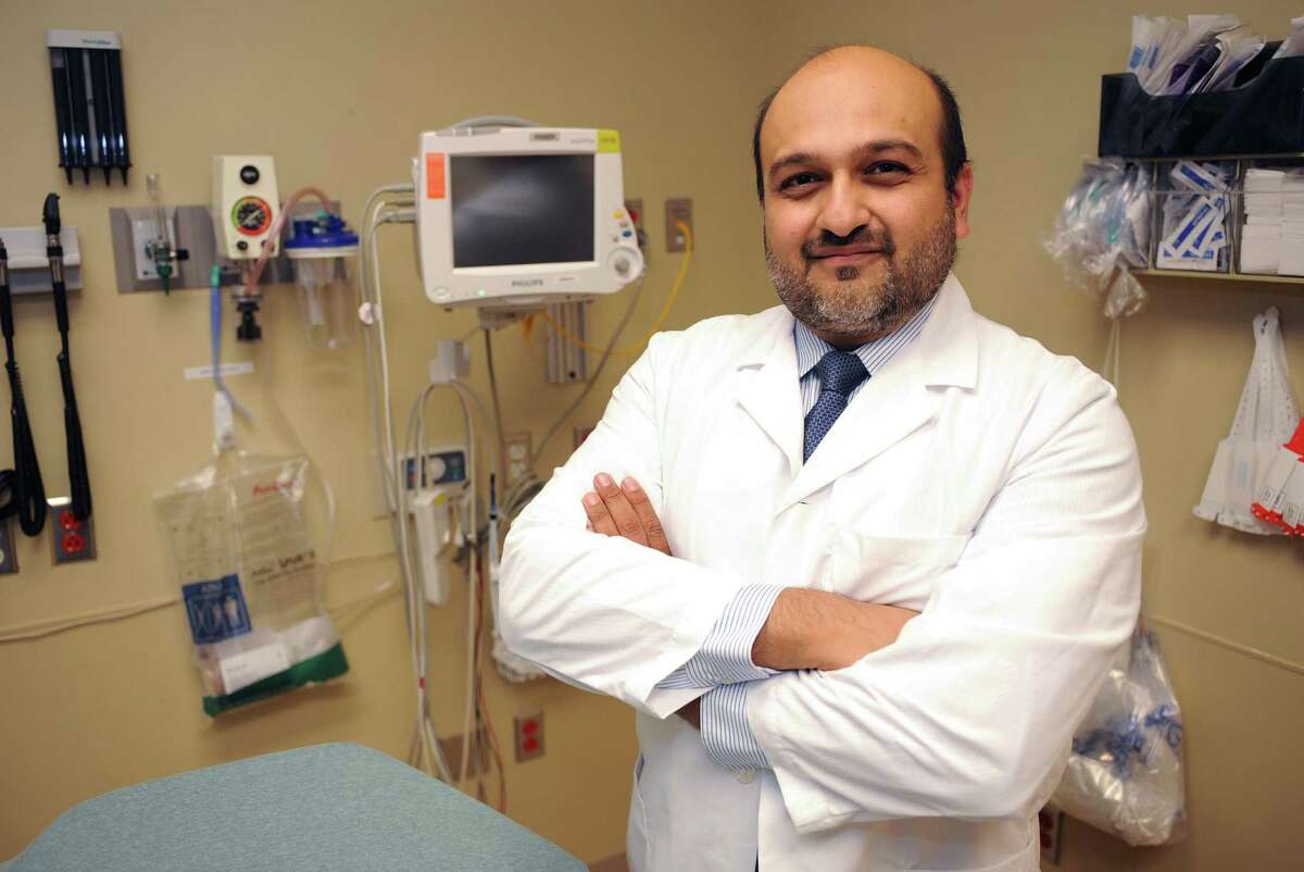 Dr. Hasan Gokal is shown in 2010 after returning from a mission trip to Iraq. A Harris County judge on Jan. 25, 2021 dismissed a theft-by-a-public-servant charge against Gokal arising from accusations that he stole nine doses of the Moderna COVID-19 vaccine he said would otherwise have gone to waste.