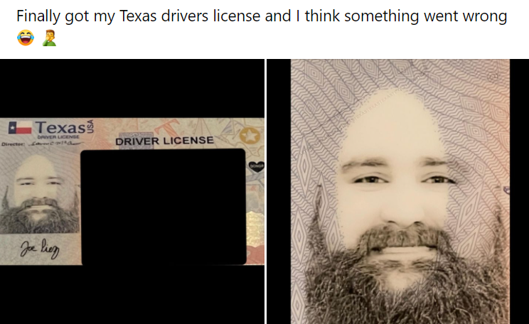 San Antonio radio host ends up looking like Humpty Dumpty in new drivers license photo - Vimarsana News