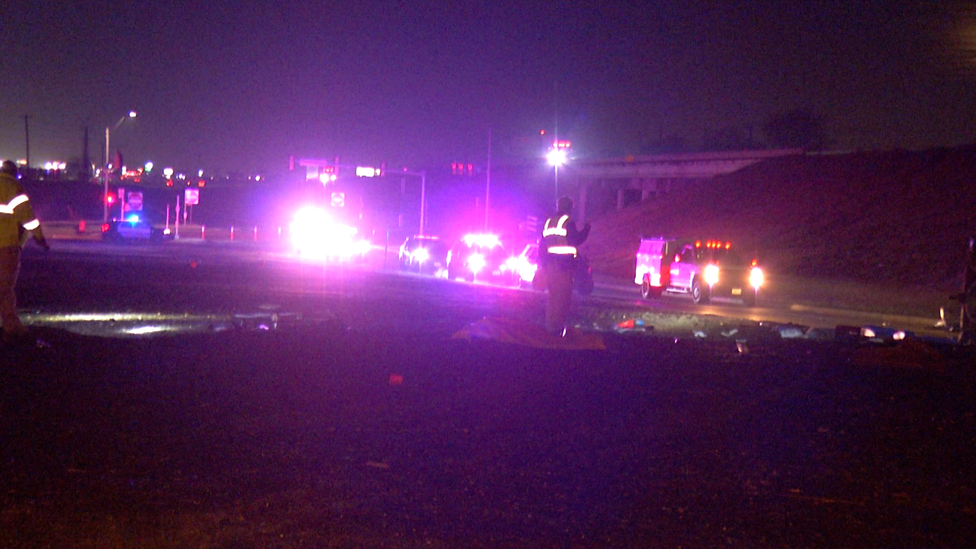 Man dies after he was ejected from truck in single-vehicle crash