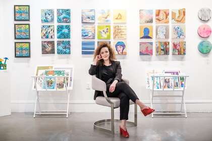 Ashley Voss, owner of Voss Gallery in San Francisco’s Mission District, worries about prospects for reopening this year.