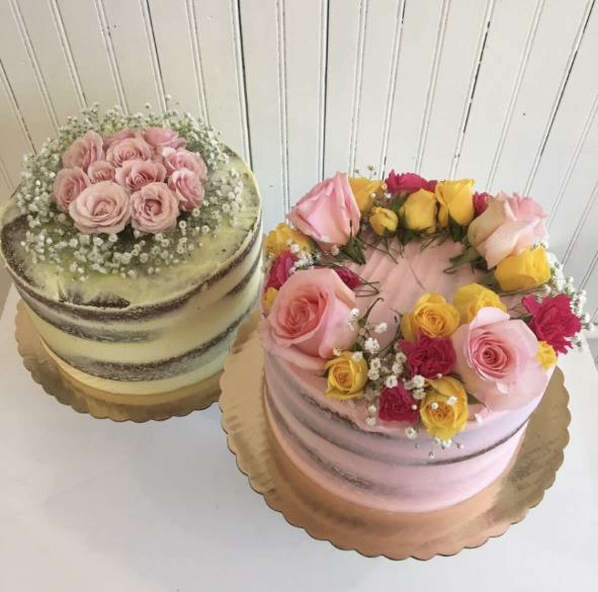 Cakes from Wildflour Confections in Seymour. “We are not closing because of COVID,” DeMatteo said. It’s the uncertainty and the length of time she’ll be away, which, she says, won’t be just like a month of training. “I don’t want to leave someone else hanging in case a third wave comes,” she said.