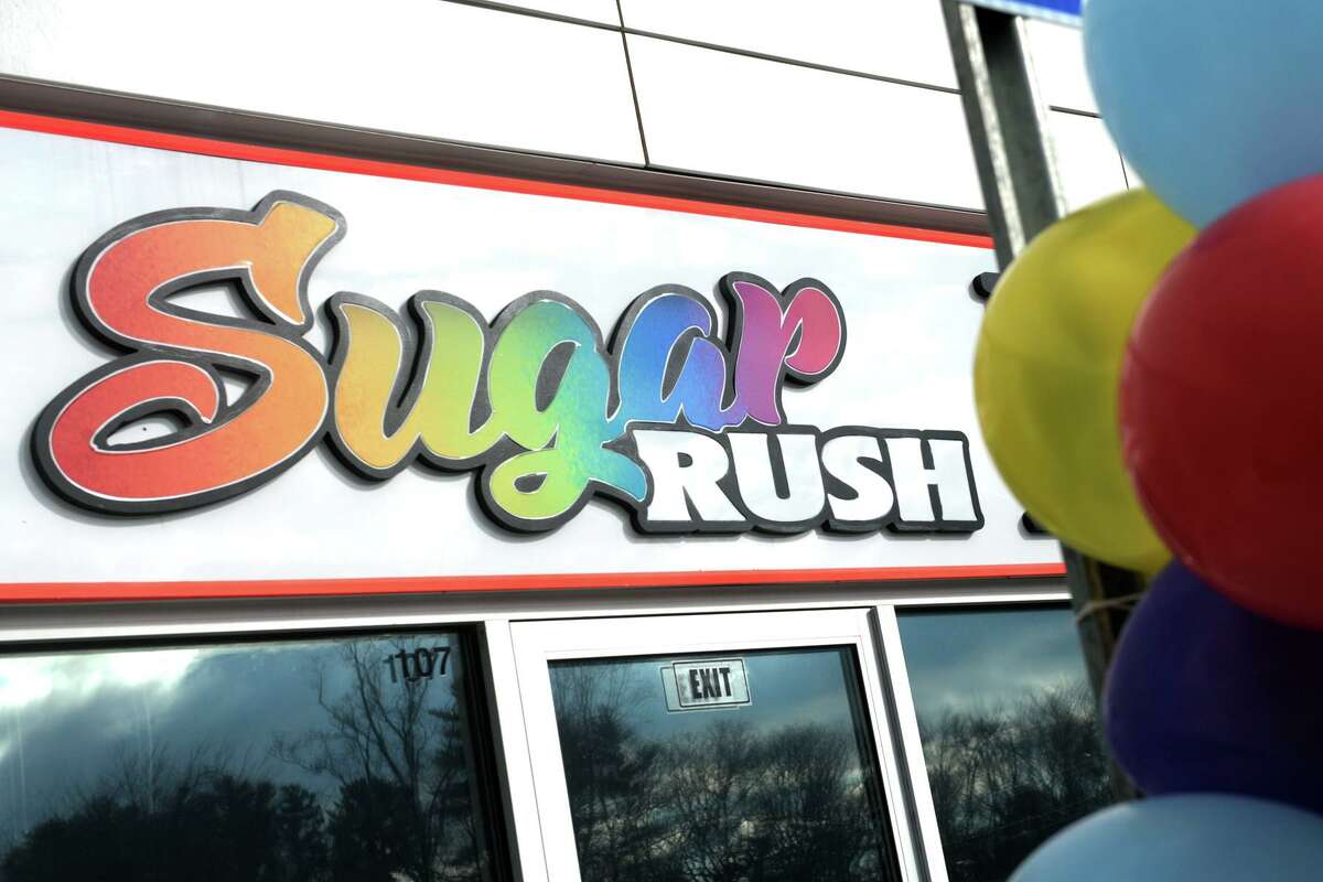 Sugar Rush, a new ice cream shop in Shelton, Conn. Jan. 18, 2021.
