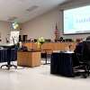 Beaumont ISD board members listen to program reports during their meeting Thursday. Photo taken Thursday, January 21, 2021 Kim Brent/The Enterprise