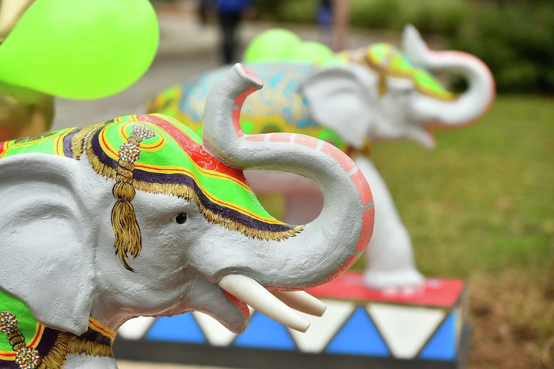 Hertzberg Circus Museum elephant sculptures restored, reunited at