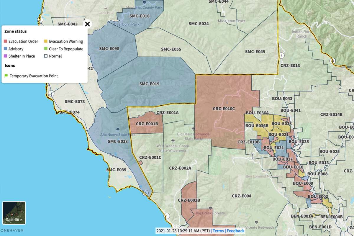 Evacuation Orders Issued For Areas In Santa Cruz County Ahead Of Storm