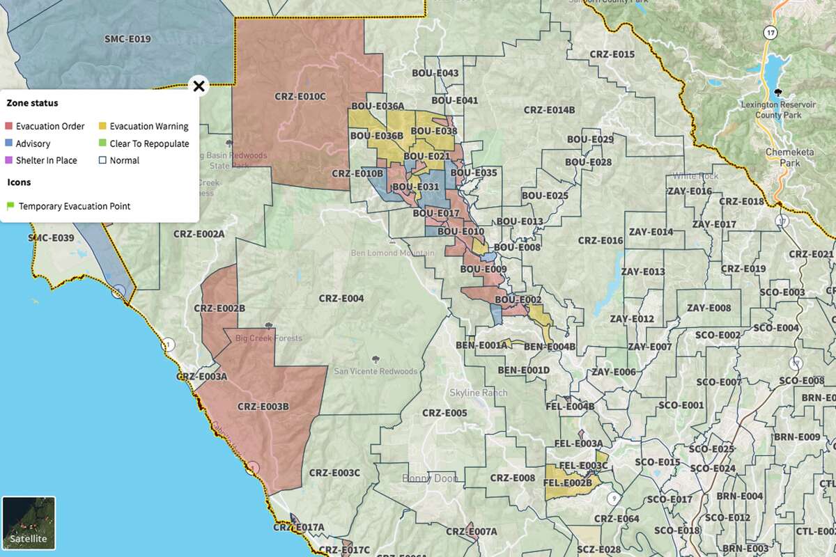 Evacuation Orders Issued For Areas In Santa Cruz County Ahead Of Storm