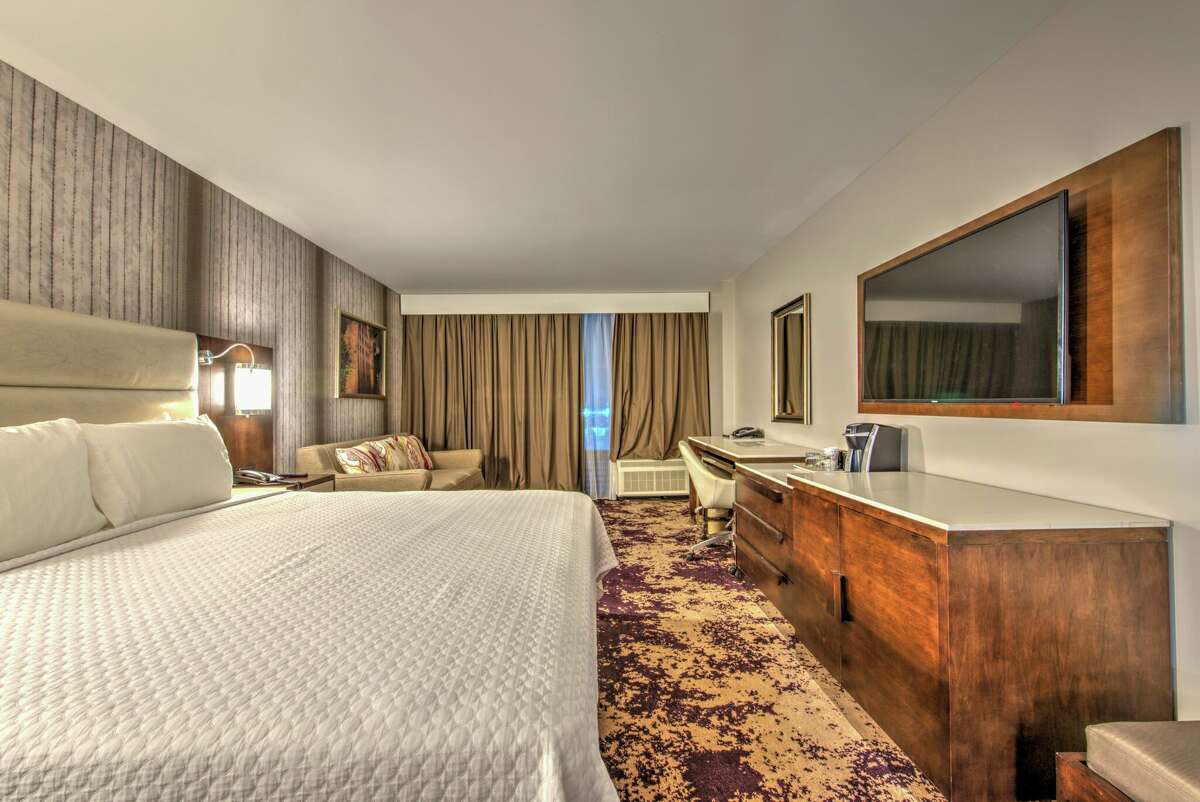 There are 280 spacious guestrooms inside the Grand Tuscany Hotel