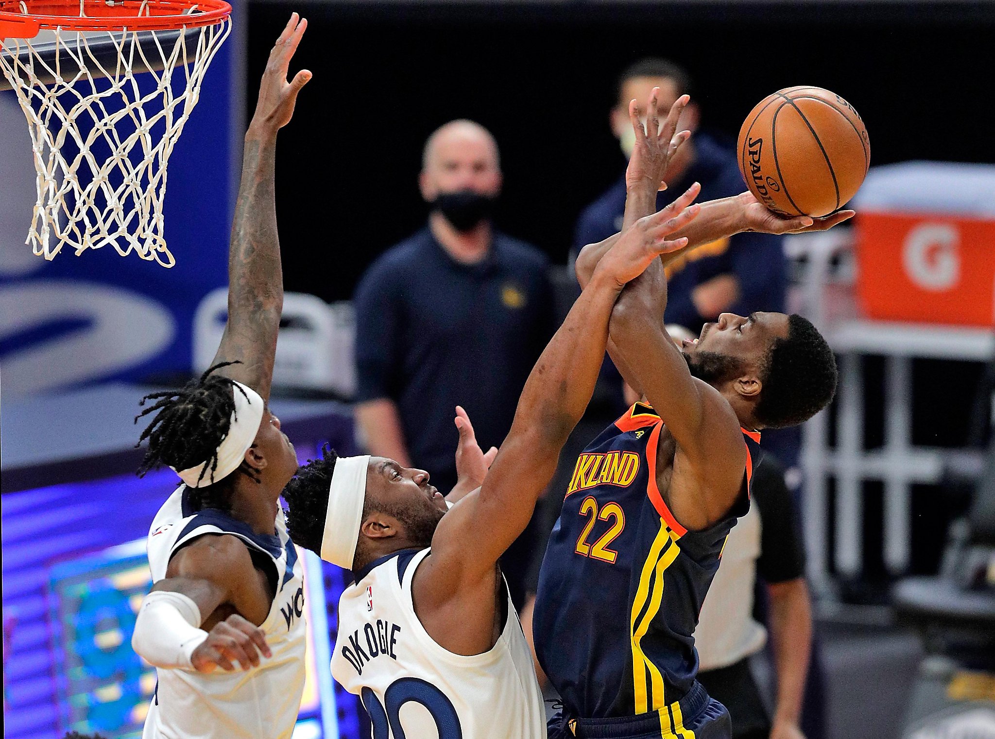 How Andrew Wiggins went from scapegoating the forest wolves to the warriors’ response