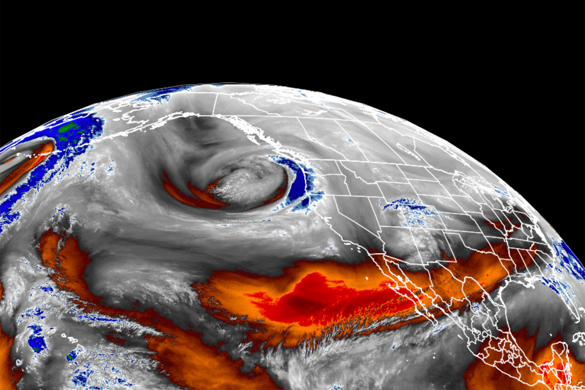 Where is the storm? These satellite images show it poised to blast Bay Area