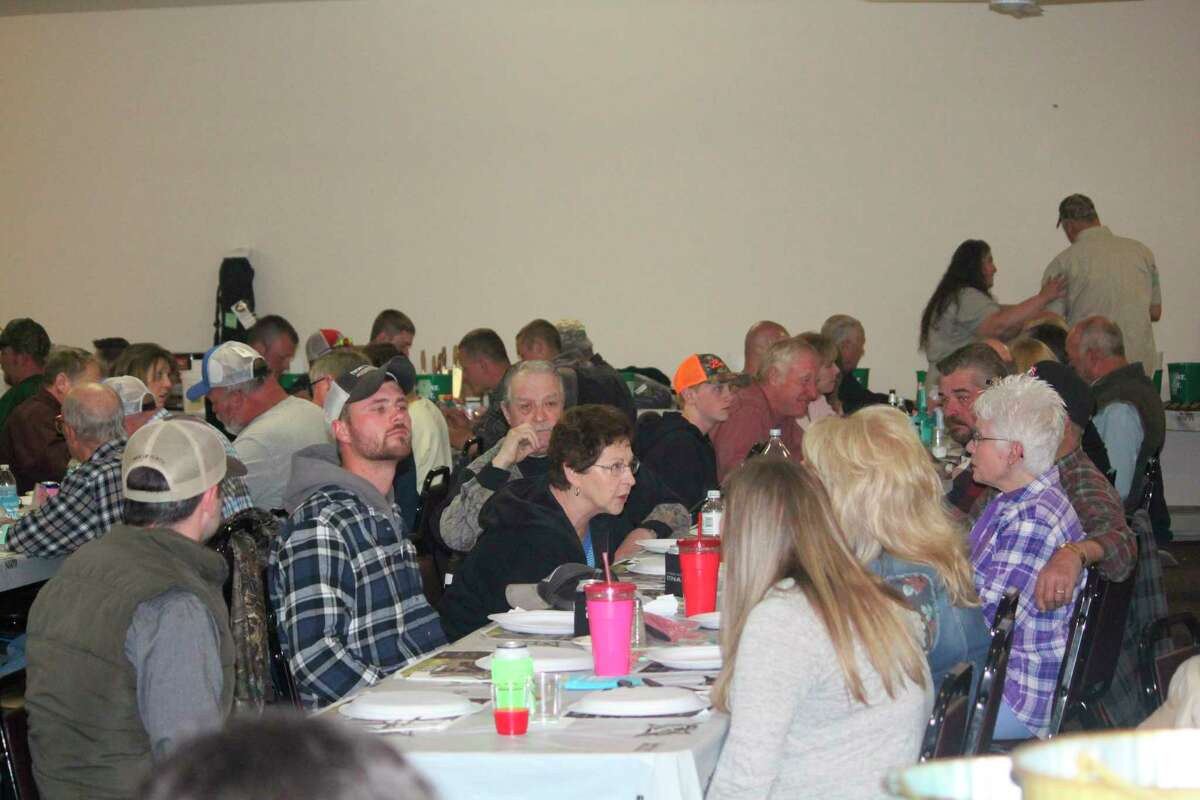 NWTF turkey dinners such as this one in 2019 in Bitely are still on hold in 2021 because of COVID-related issues. (Herald Review file photo)
