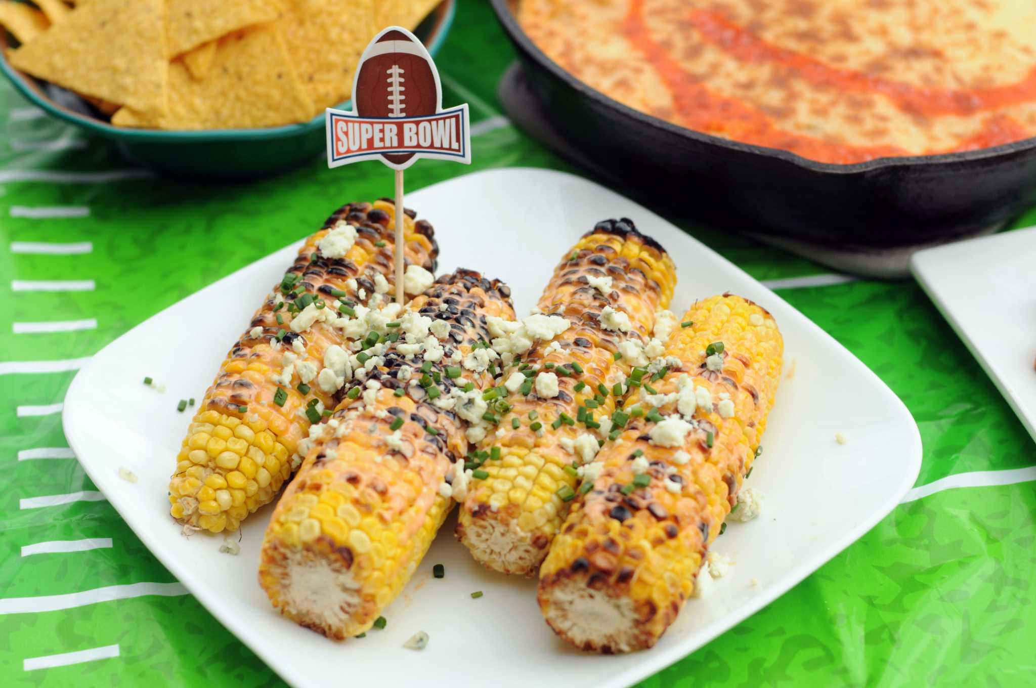 Recipe Buffalo Mexican Street Corn on the Cob