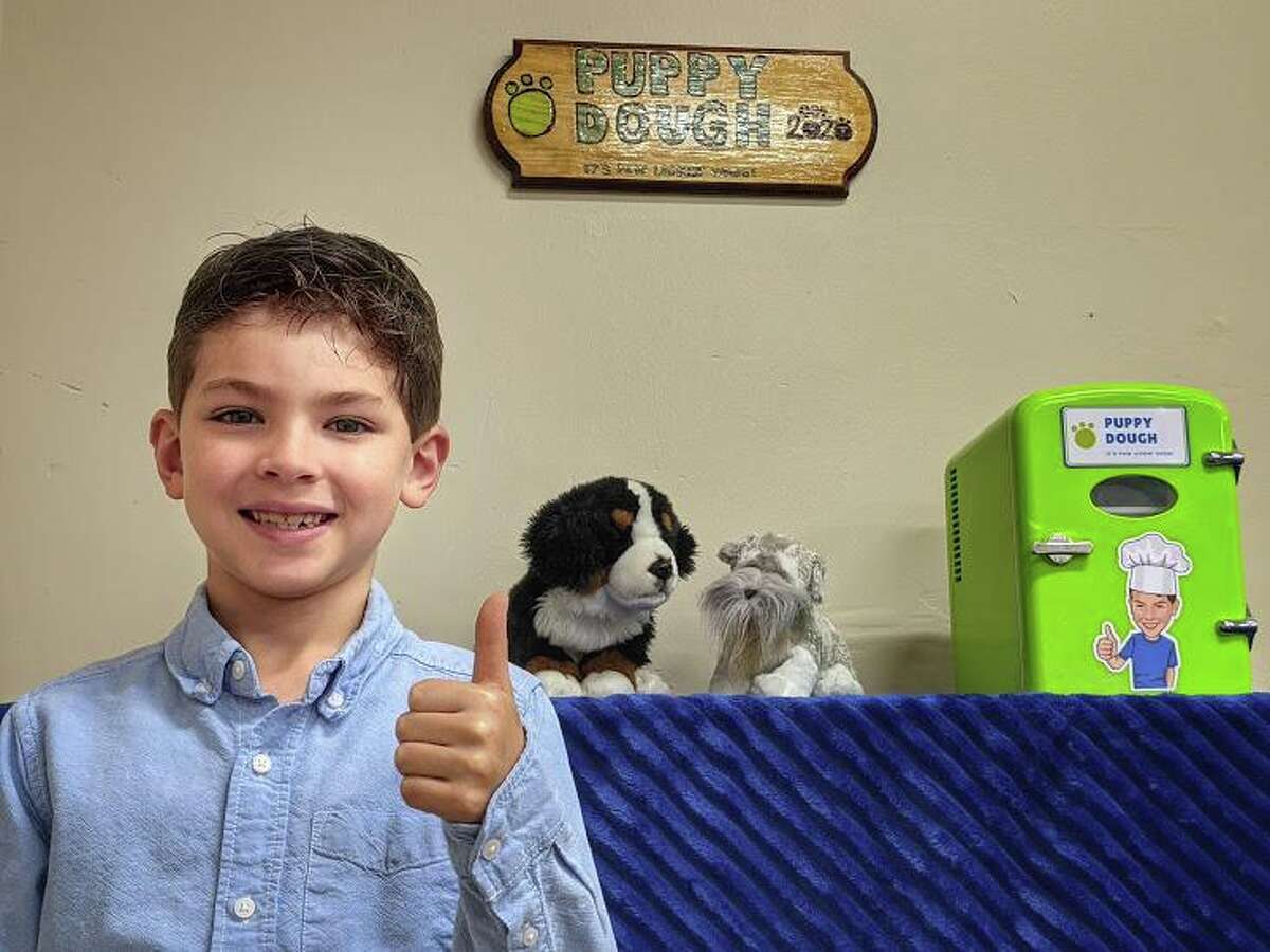 Katy second grader reaches business goals one puppy treat at a time