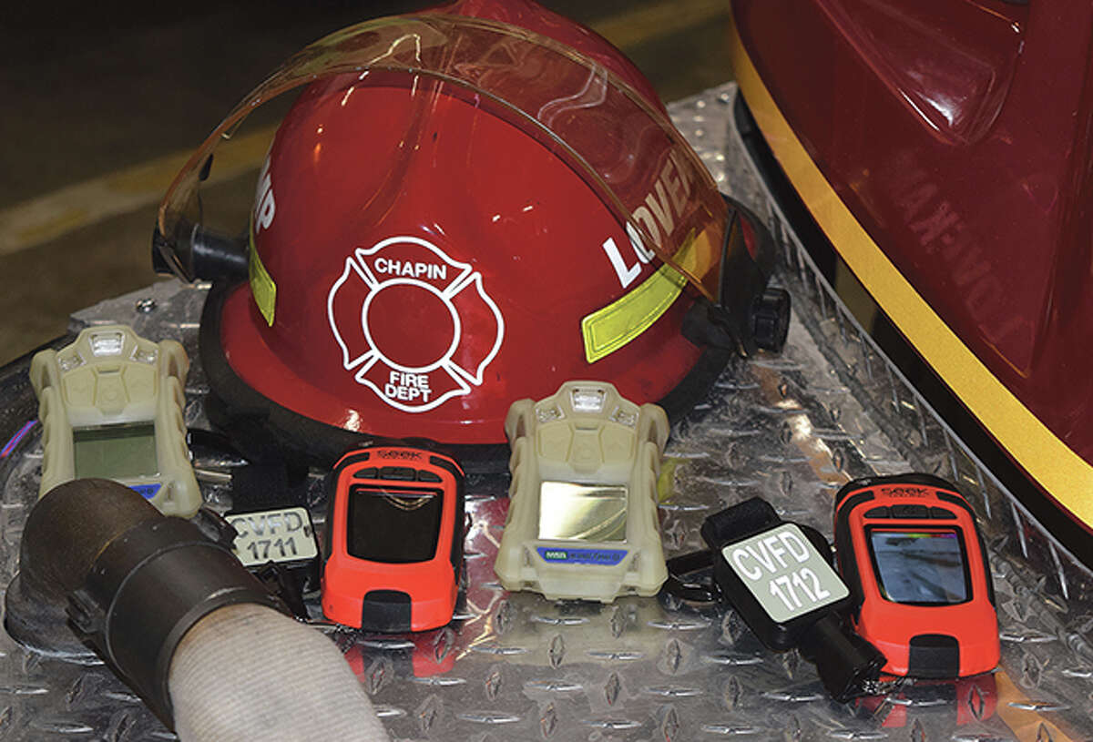 FILE - Gas meters and thermal-imaging cameras are among items Chapin Volunteer Fire Department was able to buy because of its fundraising efforts.
