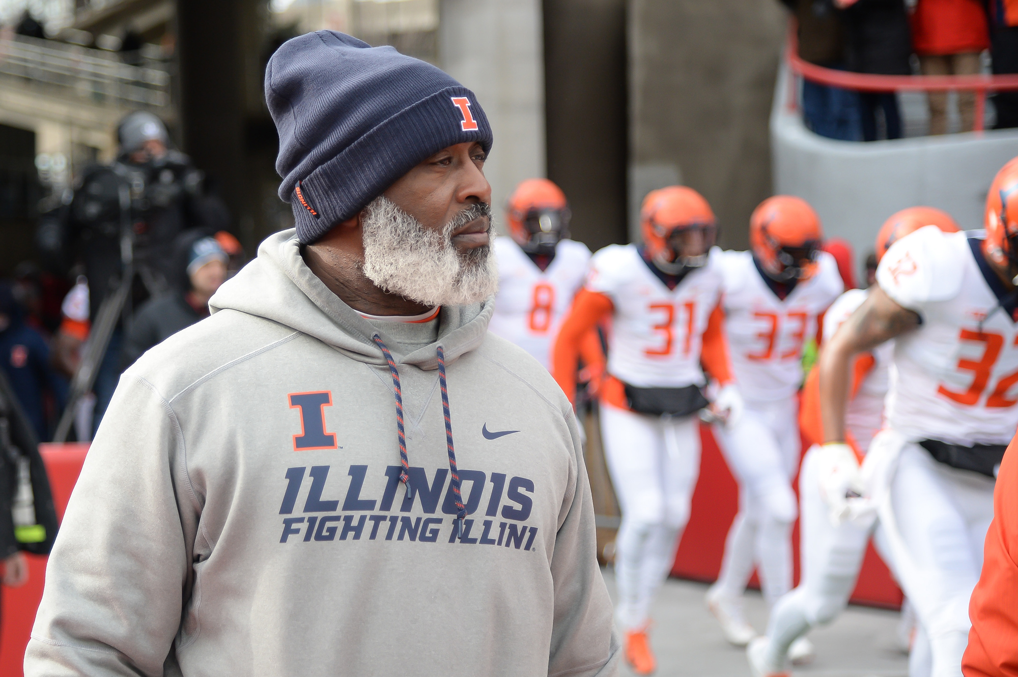 Big Sandy celebrates Lovie Smith being named Houston Texans new head coach