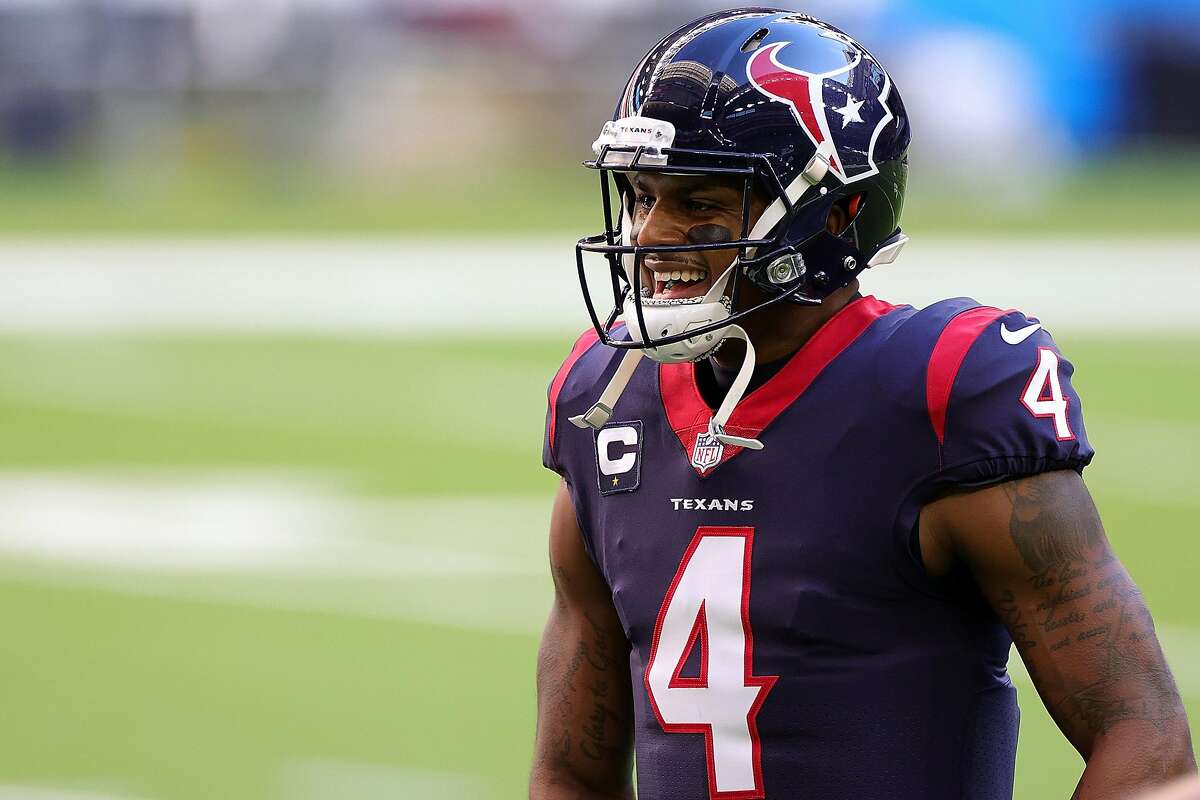 FILE: Do the 49ers have the draft picks and players to get the Houston Texans to trade Deshaun Watson to San Francisco?