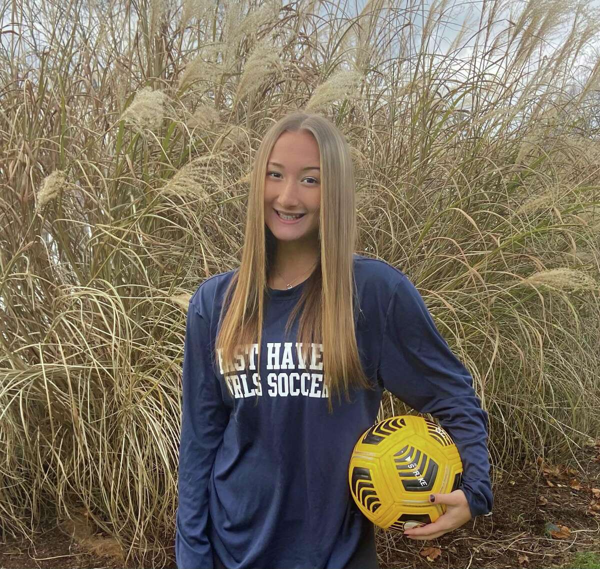 East Haven's Bella Pilato finished her career with 23 goals and 34 assists.