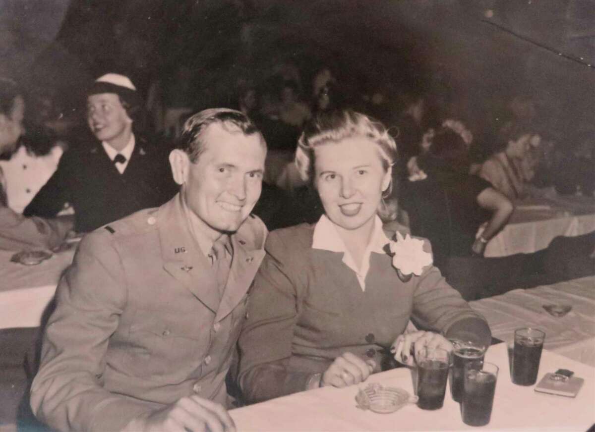 U.S. Army Air Corps 1st Lt. Gerald â€?“Jerryâ€� Solheid and his wife, Addie, in an undated photograph from the World War II era. (Courtesy photo/TNS)