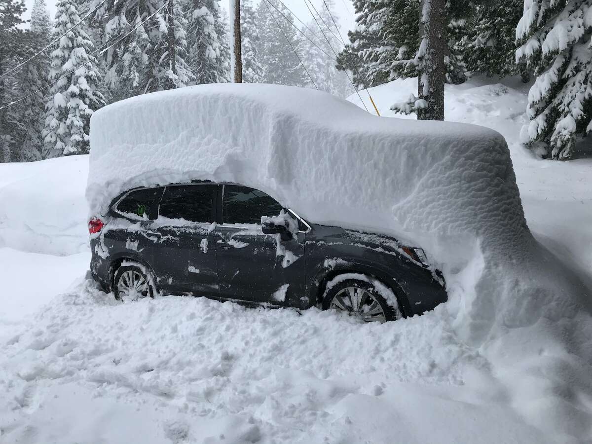Tahoe buried in biggest snowstorm of the season thus far