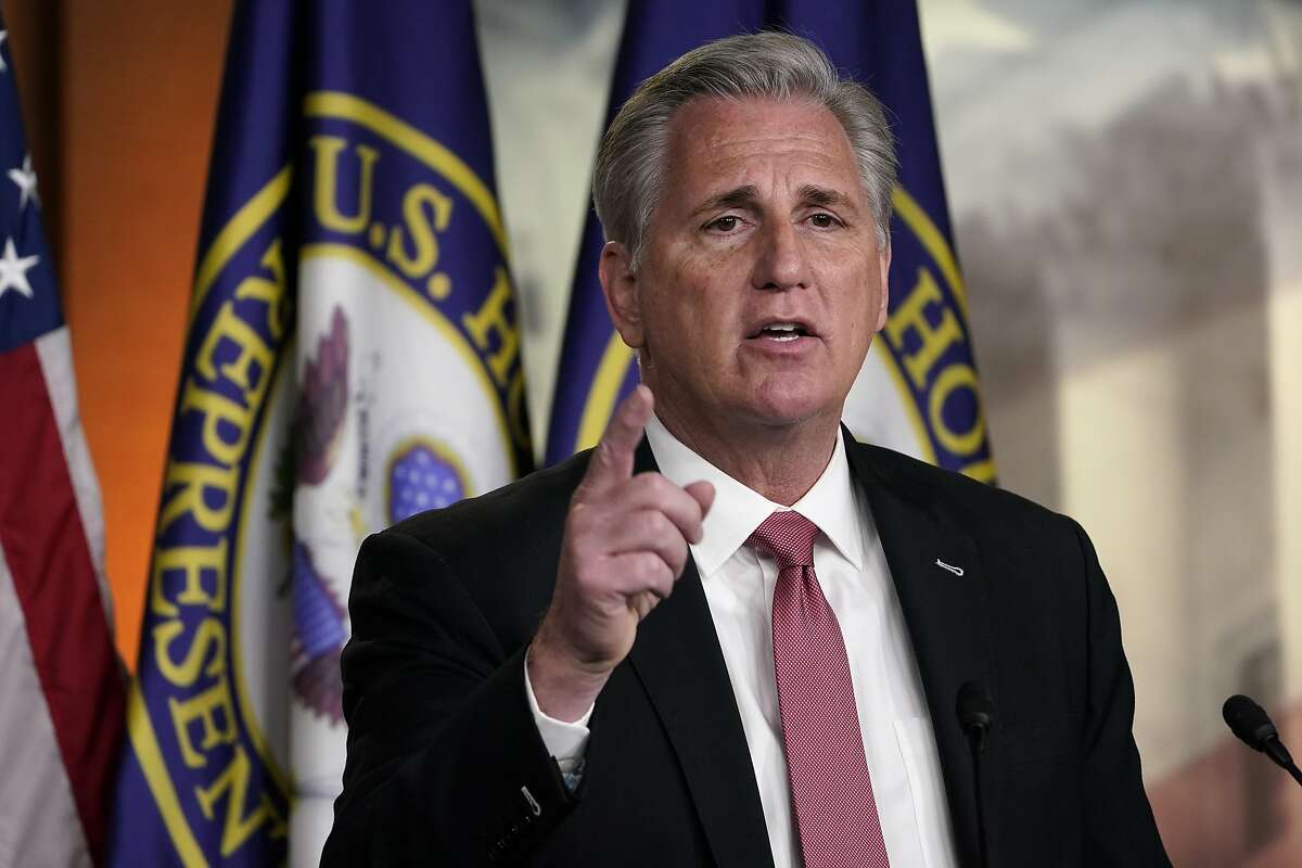 House Republican leader Kevin McCarthy, R-Bakersfield, attended largely maskless wedding during the coronavirus surge.