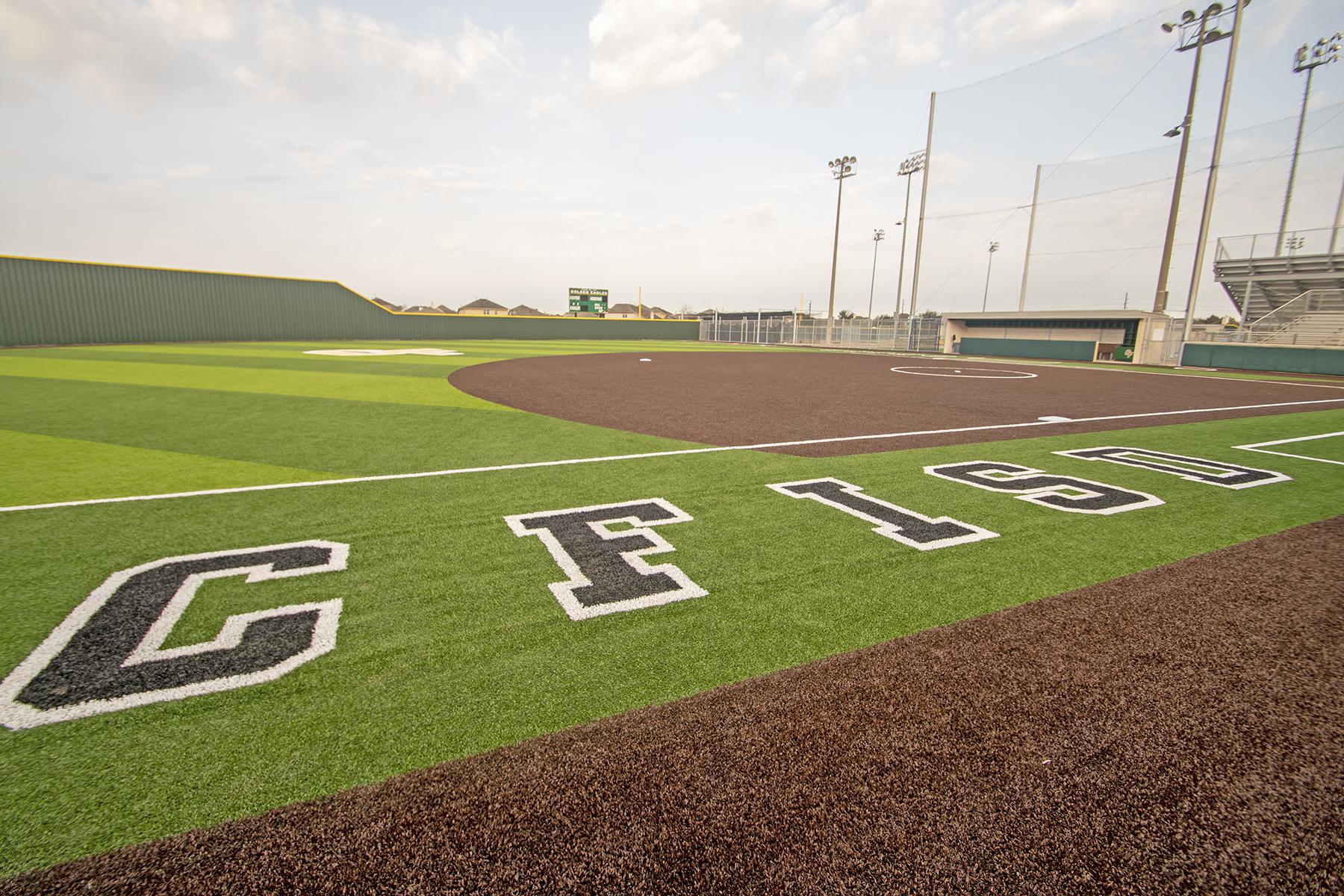 Phase one of CyFair ISD’s baseball and softball field renovations complete