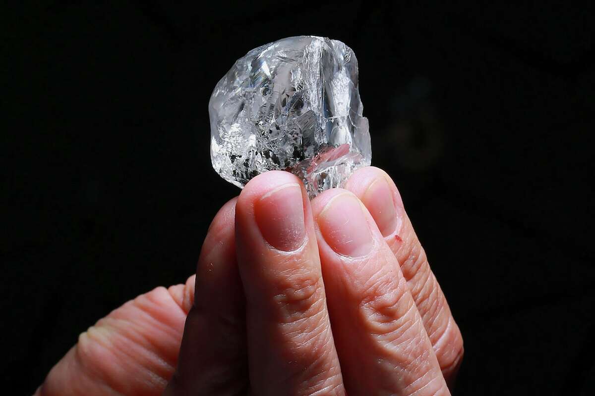 Once again Botwana mine offers up exceptionally large rough diamond