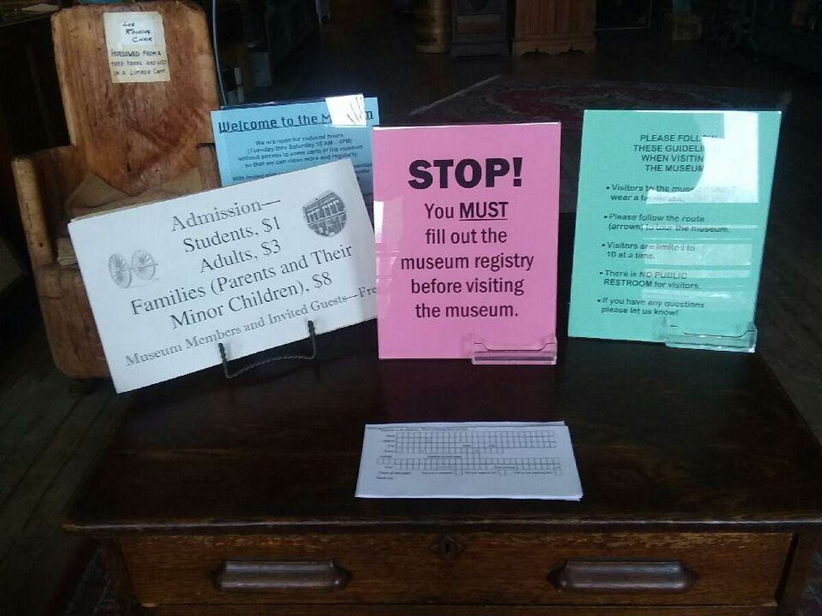 When the Manistee County Historical Museum is open to visitors, there are new rules in place due to COVID-19. (Courtesy photo)