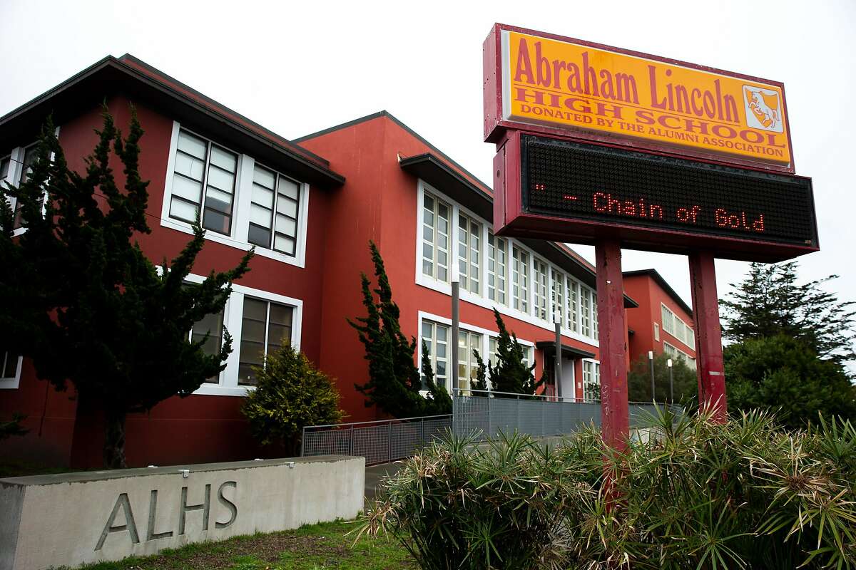 Abraham Lincoln High School in San Francisco. A lawyer representing plaintiffs in a lawsuit that prompted the school board to reverse its decision to rename schools is calling on the district to remove language in its resolution that calls the lawsuit “frivolous.”