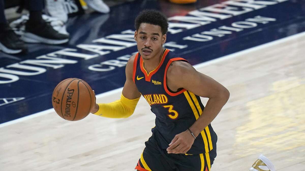 Jordan Poole's first look in Wizards jersey has NBA fans thrilled: “His  villain origin story begins”