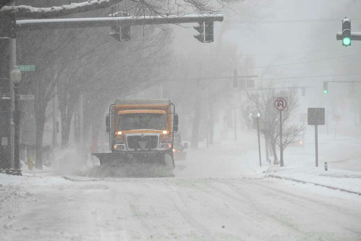 ‘You really can’t keep up’ Danbury area works to clear roads as heavy