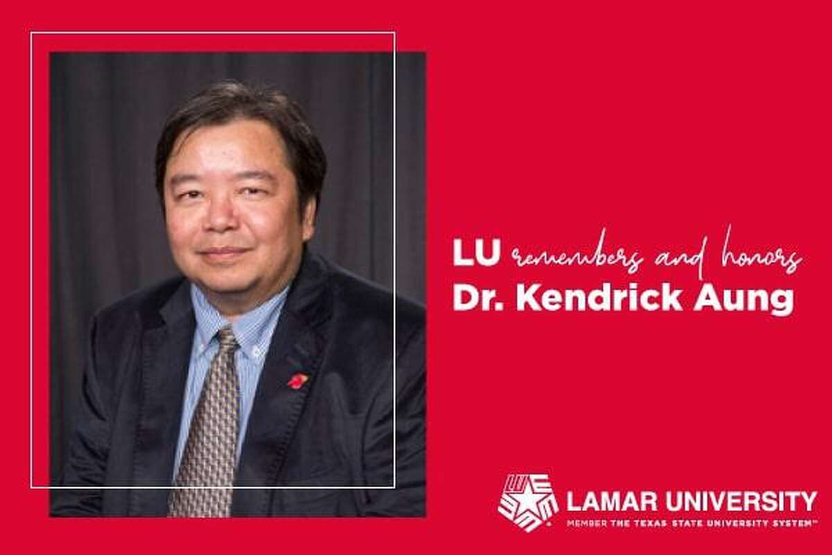 The Lamar University community is morning the loss of Kendrick Aung, a professor in the College of Engineering who taught mechanical engineering and had served as interim department chair since June 2020. Aung died on Jan. 13.