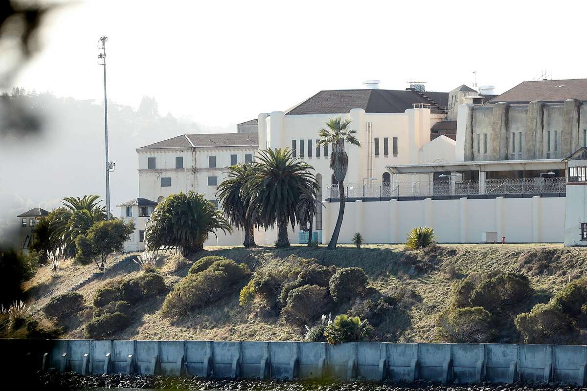 San Quentin State Prison in San Quentin, Calif., on Monday, December 14, 2020. California prison officials and medical staff sparked a “public health disaster” with their botched handling of prisoner transfers to San Quentin and Corcoran state prisons last year, the state’s Office of Inspector General said in a blistering report Monday.