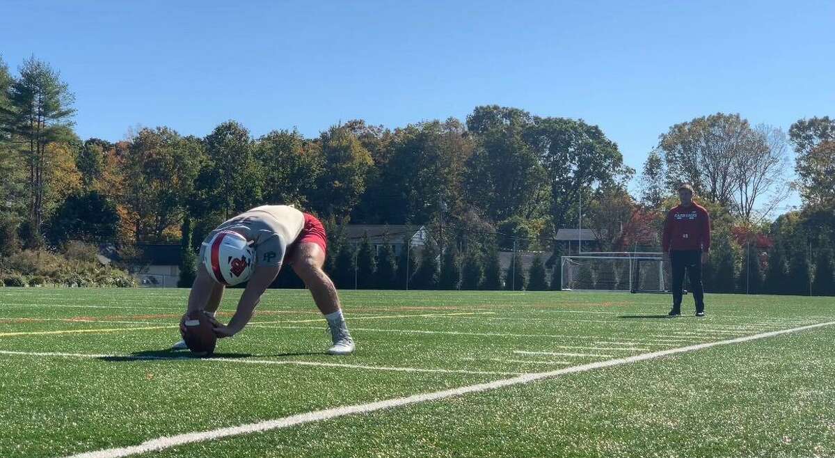 Fairfield Prep's Kyle Vaccarella has caught the attention of some of the top football programs in the country with his ability to long snap.