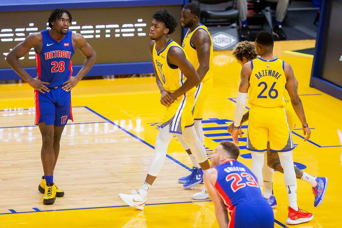 Golden State Warriors on X: James Wiseman suffered a sprained left wrist  in Saturday night's win over Detroit. He will be re-evaluated in 7-10 days.  James is averaging 12.2 points (third-most among