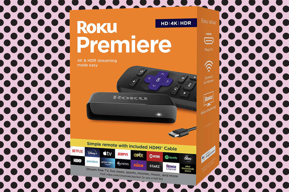 Roku Premiere 4K Streaming Media Player for $24.99 at Amazon