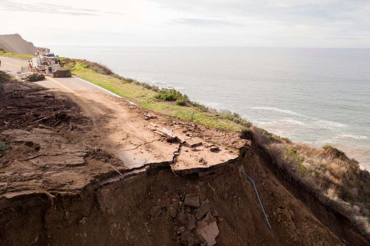 Woman's body found in Big Sur where Highway 1 collapsed