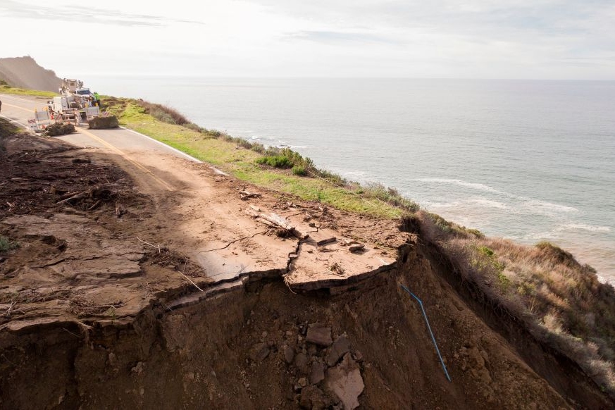 Woman S Body Found In Big Sur Where Highway 1 Collapsed
