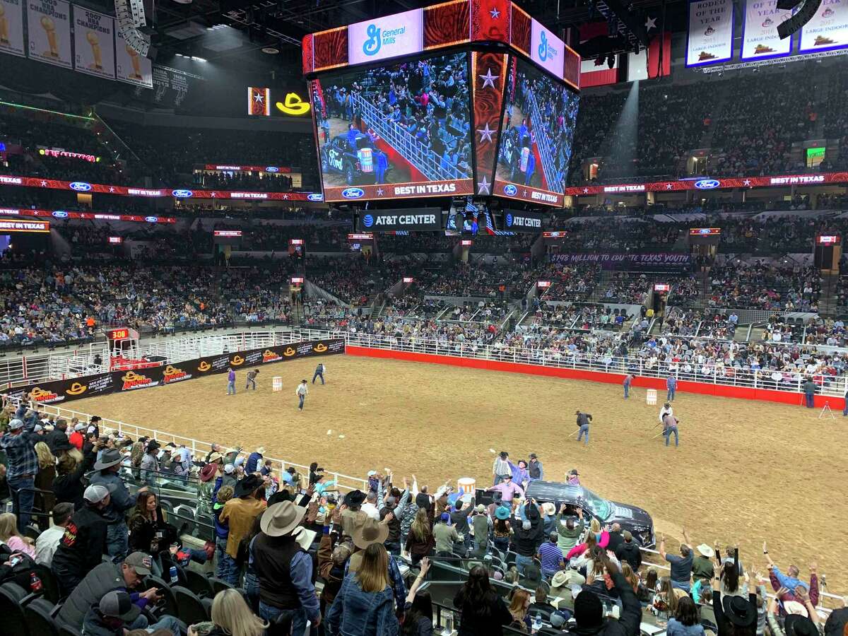 Thousands attend opening night of the 2019 San Antonio Stock Show & Rodeo at the AT&T Center. Although the rodeo has planned a scaled-down event in the smaller Freeman Coliseum next to the arena, Bexar County Judge Nelson Wolff has asked the event to consider postponing amid concerns about COVID-19.
