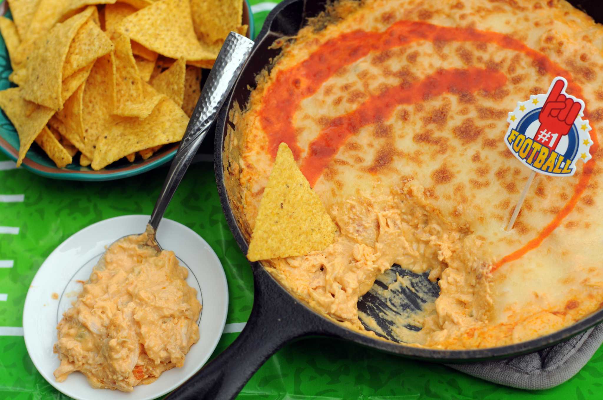 Recipe Buffalo Chicken Queso Fundido