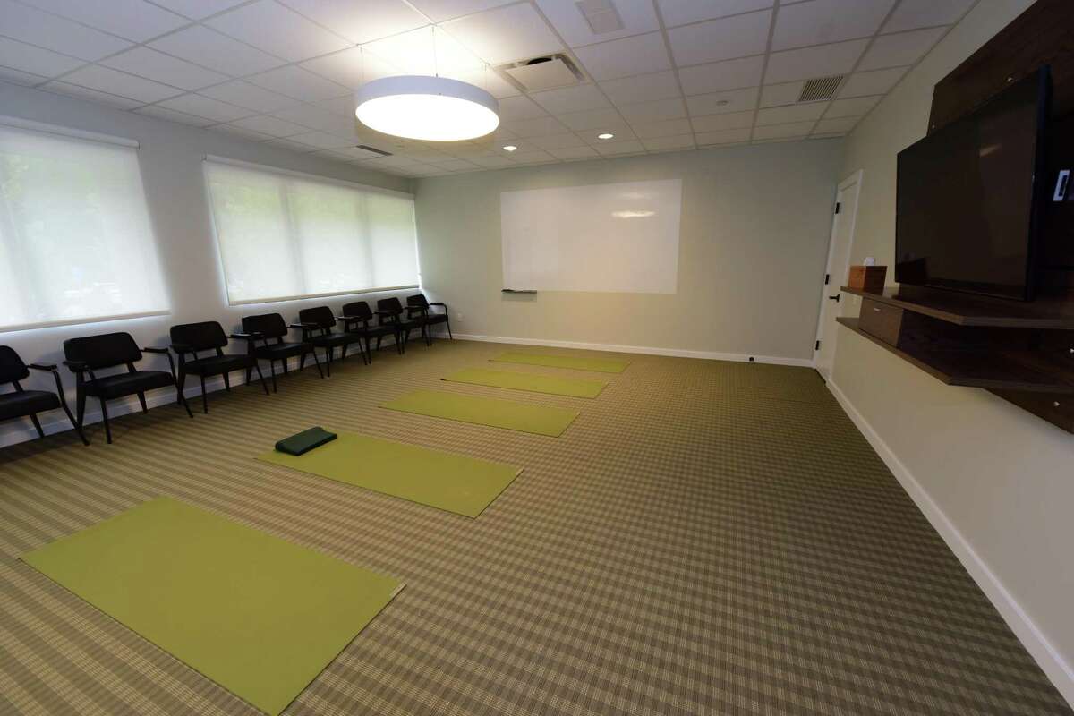 The Mountainside treatment center's offices in Wilton, Connecticut, are pictured in a previous year. Mountainside now offers spouse, and partner support groups to those who have been affected by their significant other's substance use disorder. These free, virtual sessions are open to the public and held on the first and third Thursdays of each month from 6:30 to 8 p.m. The support group is designed to empower spouses and partners with the resources they need to begin the process of recovery alongside their addicted loved ones.