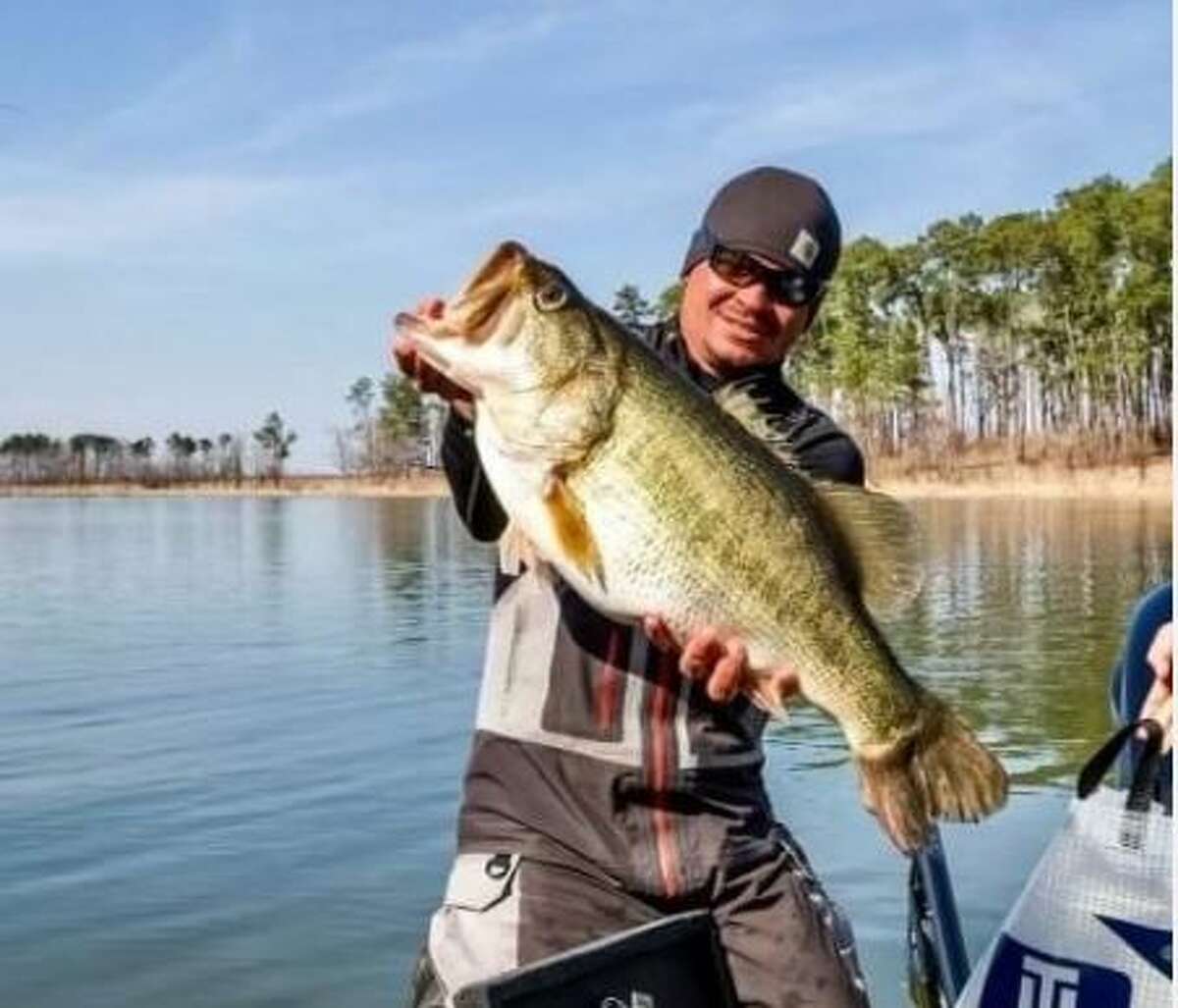 On Friday, angler Derek Mundy, from Broaddus, landed a 13.62-pounder during the Toyota Series Southwestern Division tournament on Sam Rayburn Reservoir, which is 70 miles north of Beaumont.