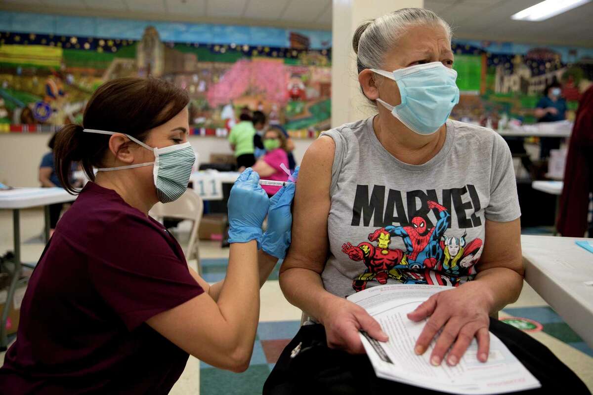 Just-released data shows more Hispanic residents are being vaccinated in San Antonio, but there's still work to be done.