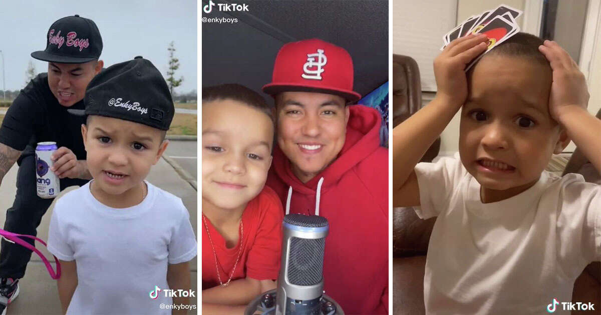 Brice Gonzalez, a 6-year-old from Alvin, which is in the Houston area, recently landed his first movie role – a goal he's been aiming for since he started making viral TikToks with his father Randy Gonzalez in November 2019.
