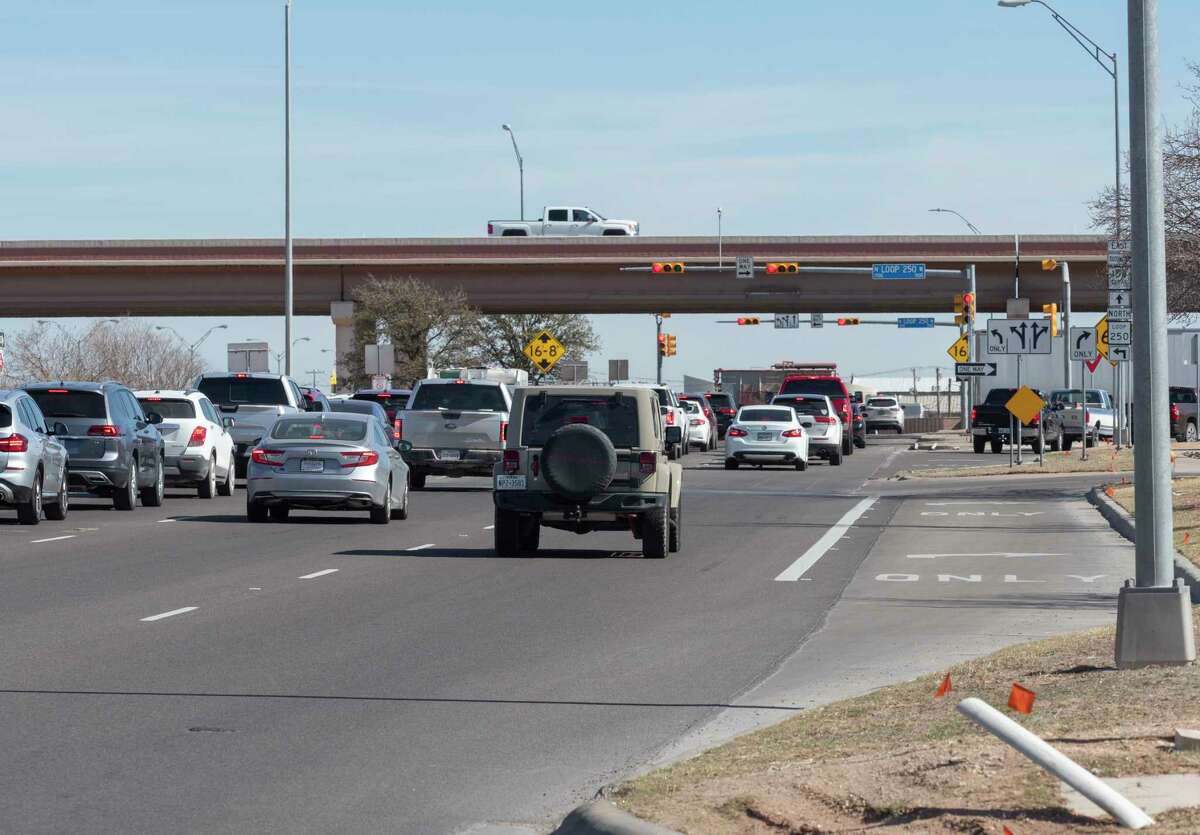 The intersection of Loop 250 and Andrews Highway again has the most accidents with in 2021 Tim Fischer/Reporter-Telegram