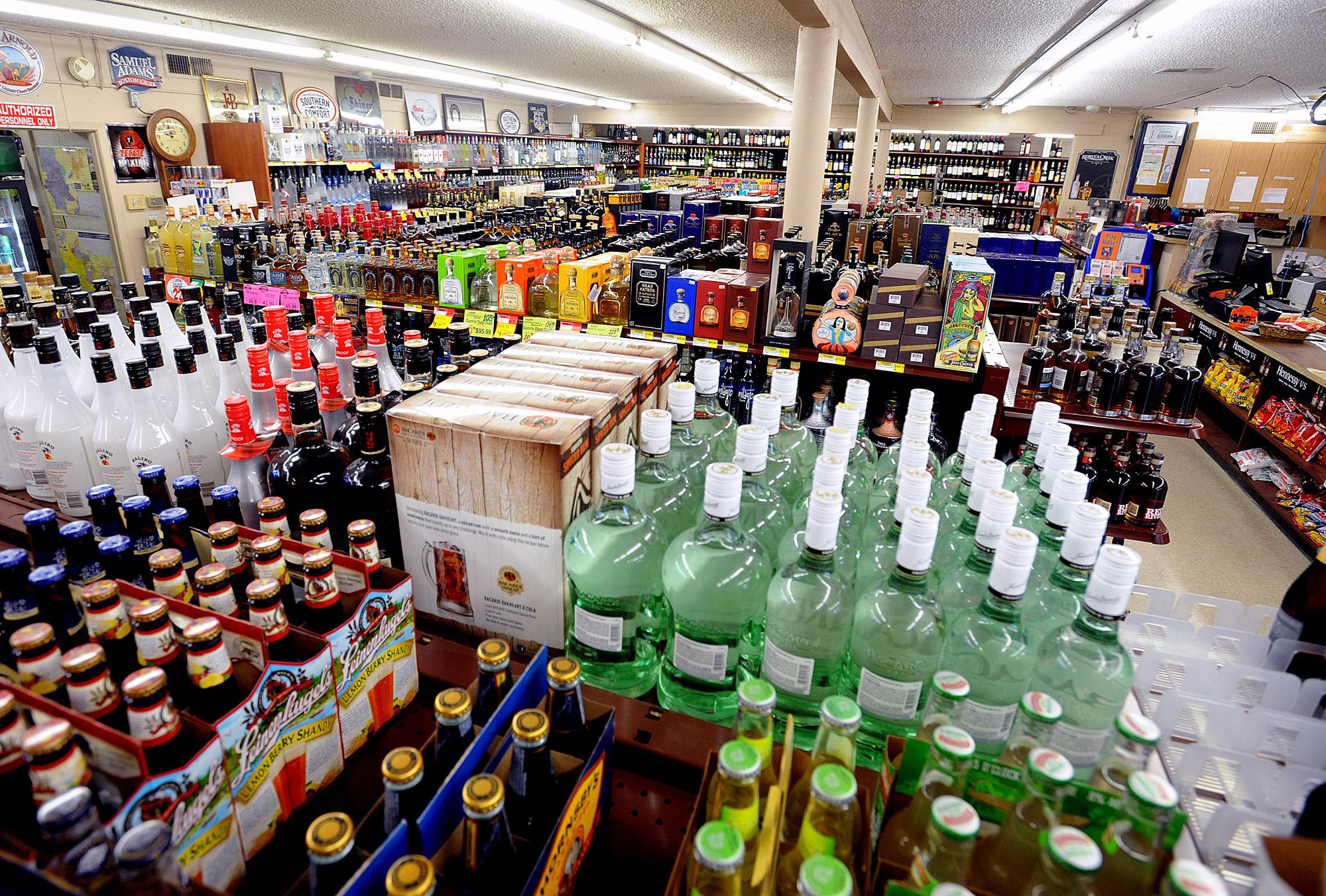 Package store owners Wine sales in supermarkets will threaten them