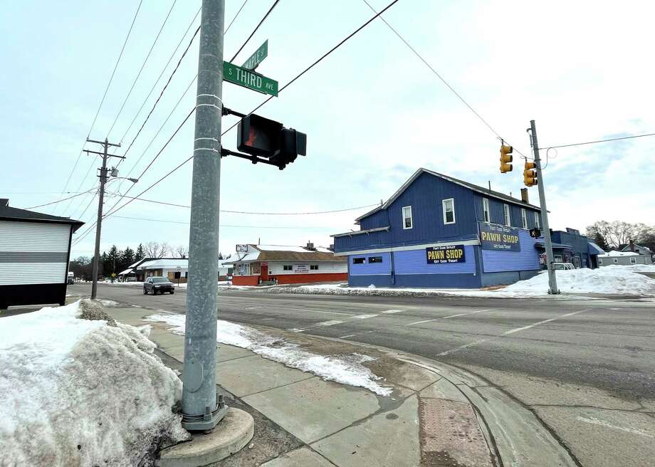 The city of Big Rapids recently received a $171,000 grant to resurface a section of Maple Street. The grant will be used to resurface Maple Street from Third Avenue to Bronson. (Pioneer photo/Bradley Massman)