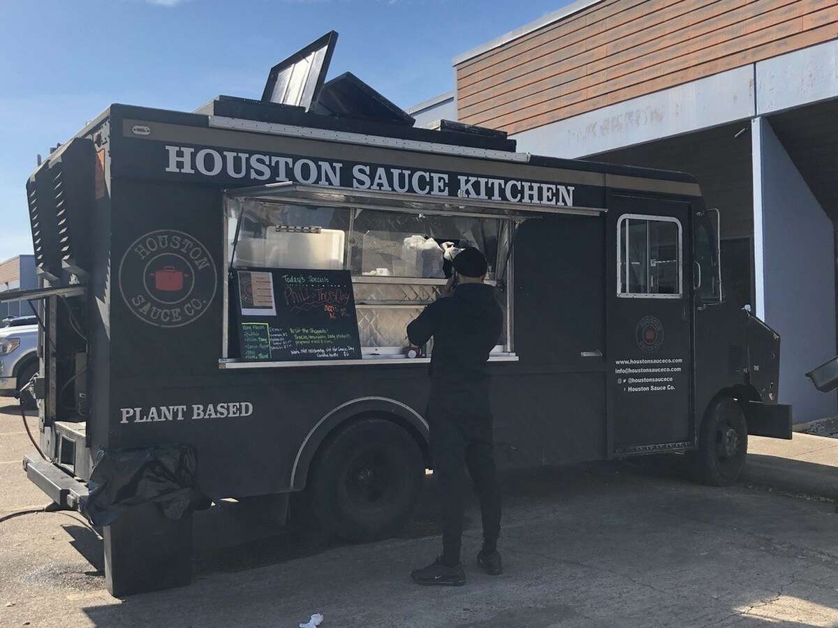 Houston Sauce Kitchen is one of the most popular vegan-friendly food trucks in the Houston area.