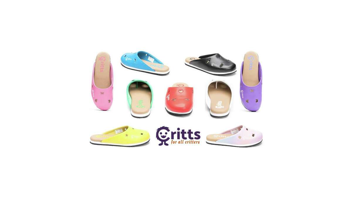 Carter Waugh of Magnolia started a company called Critts with his patented shoe 'Flip Critt' and recently launched a program called Critts Cares, which donates $2 from the sale of each shoe to artful learning programs.