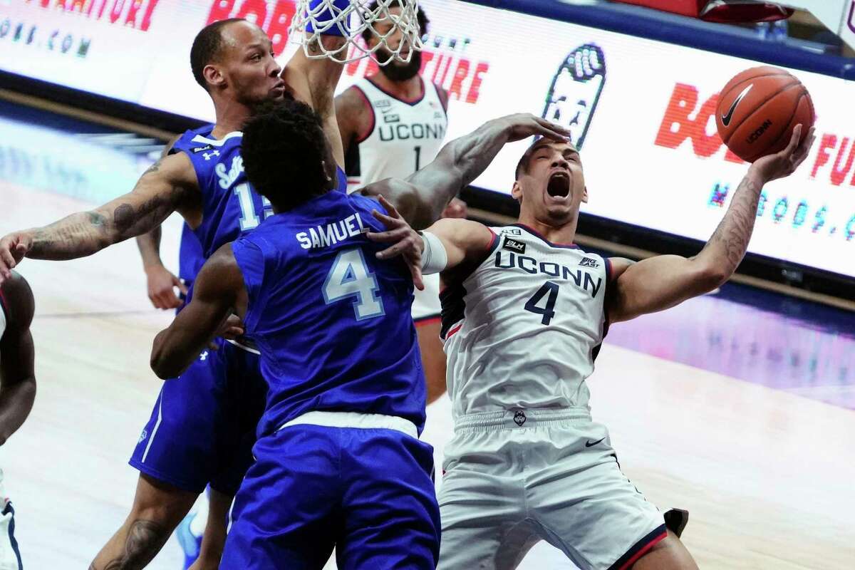 UConn men's basketball comes up short against Seton Hall, 80-73